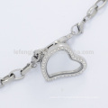 316l Stainless steel magnetic lockets chain bracelet,special women bracelet jewelry